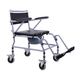 Wheelchair Shower Commode Attendant Propelled